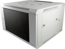 Rack 19" 15U, 60cm diepte, grijs, 2-delig