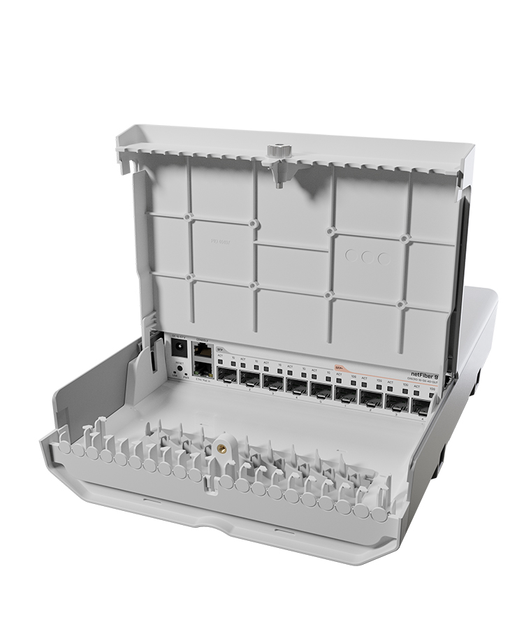 Mikrotik CRS310-1G5S4S+OUT NetFiber9 met RouterOS