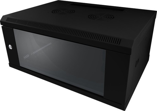 Rack 19" 9u, 45cm diepte, zwart